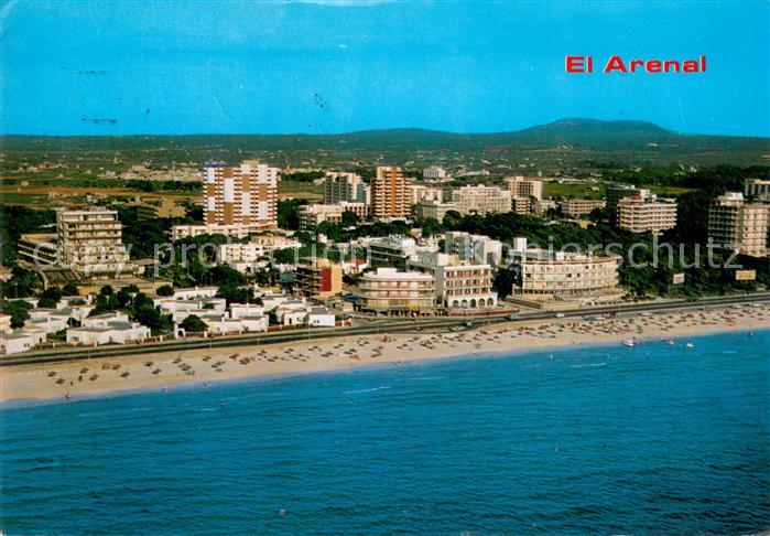 El Arenal Mallorca Playa de Palma vista aérea