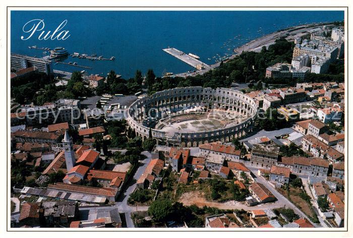Pula Pola Croatia Arena Fliegeraufnahme