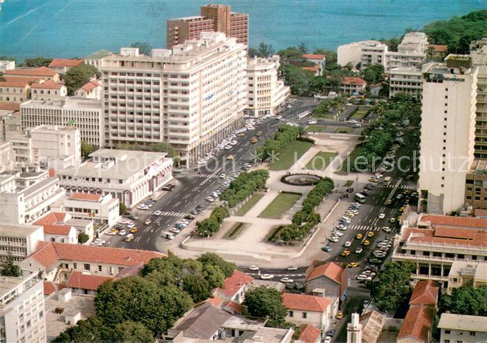 Dakar Place de l'Indépendance vue aérienne