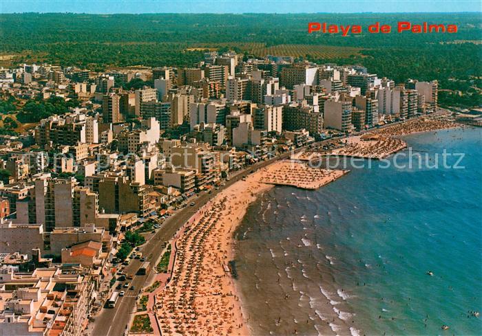 Palma de Mallorca Playa de Palma vista aérea