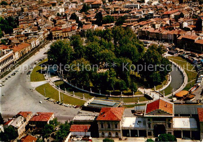 Padova Prato della Valle dall' aereo