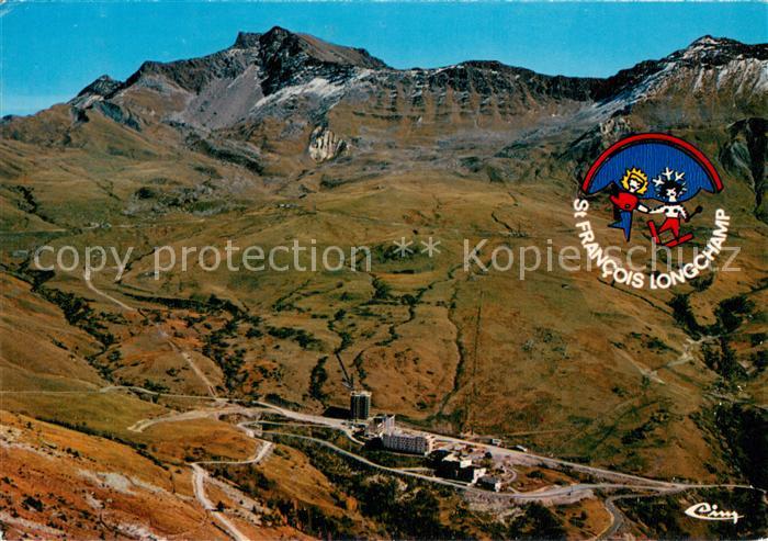 St-Francois-Longchamp et le Cheval Noir vue aérienne