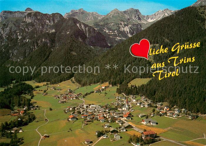 Trins Innsbruck Erholungsort im Gschnitztal mit Kirchdachspitze Stubaier Alpen F