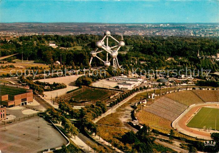 Bruxelles Bruessel Panorama du Heysel vue aérienne
