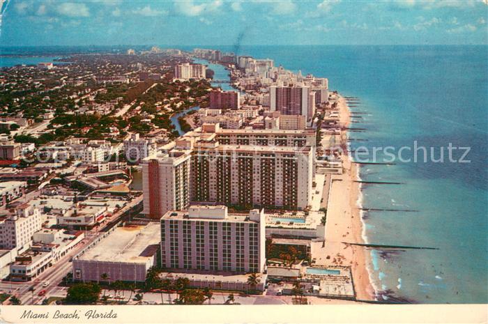 Miami Beach Fliegeraufnahme