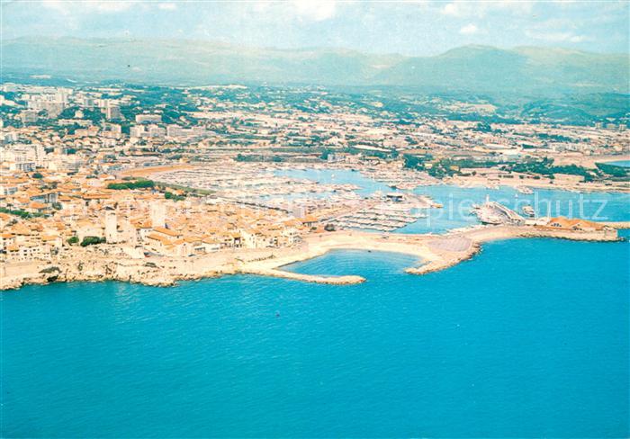 Antibes Alpes Maritimes Les remparts vue aérienne
