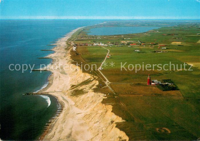 Bovbjerg Kuestenpanorama Luftfoto