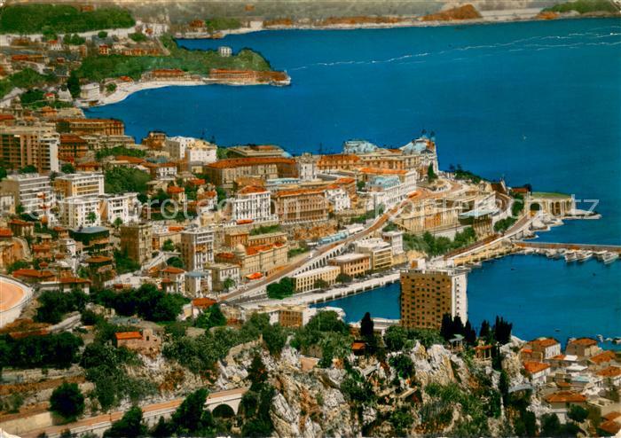 Monte-Carlo Vue aérienne de la Principauté de Monaco