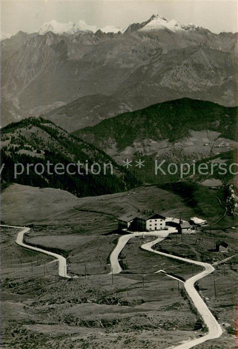 Jaufenpass Passo del Giovo Rigugio Passo Giovo Jaufenhaus gegen Wilde Kreuzspitz
