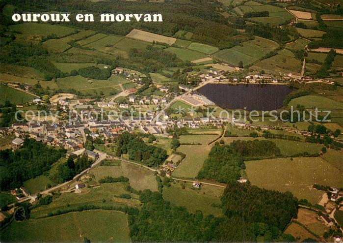 Ouroux-en-Morvan Vue aérienne