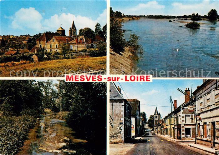 Mesves-sur-Loire Vues d ensemble aux bords de la Loire