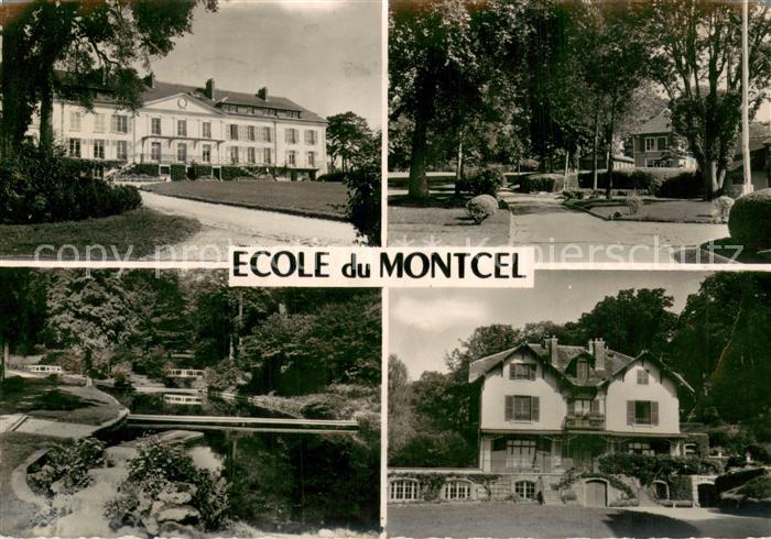 Jouy-en-Josas Ecole du Montcel Chateau Entrée Piscine Chalet