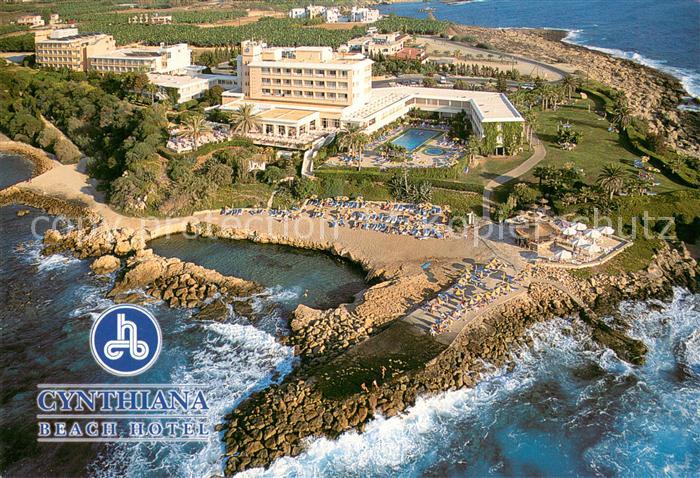 Kissonerga Cynthiana Beach Hotel Fliegeraufnahme