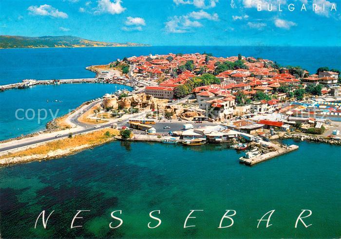 Nessebar Nessebyr Nessebre Fliegeraufnahme