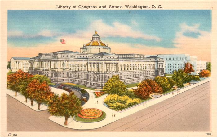 Washington DC Library of Congress and Annex