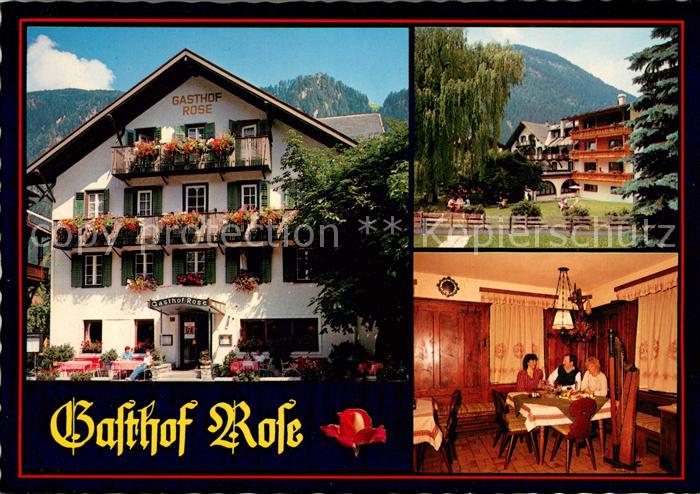 Mayrhofen Zillertal Gasthof Rose Gaststube Liegewiese