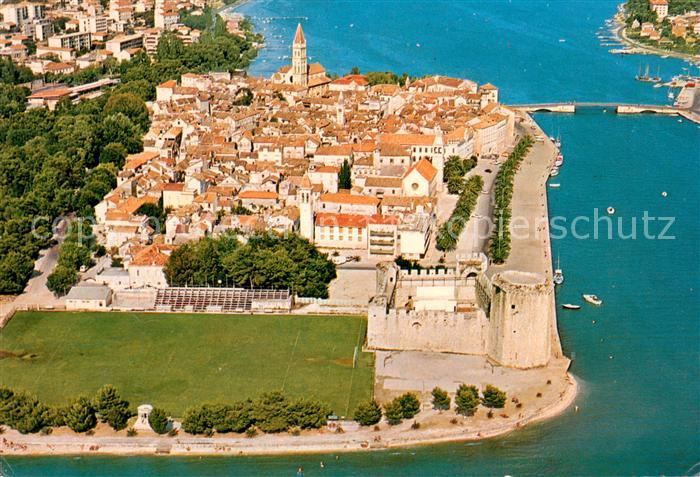 Trogir Trau Fliegeraufnahme