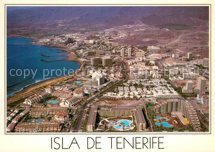 Playa de las Americas Vista aerea de la cosmopolita ciudad