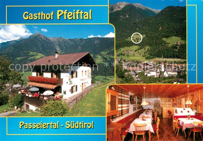 St Martin Passeiertal Gasthof Pfeiftal Panorama Gaststube