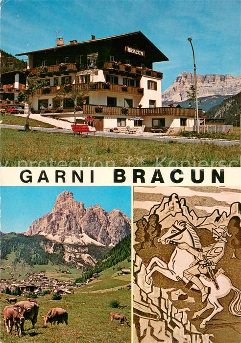 Corvara Pustertal Suedtirol Garni Bracun Panorama