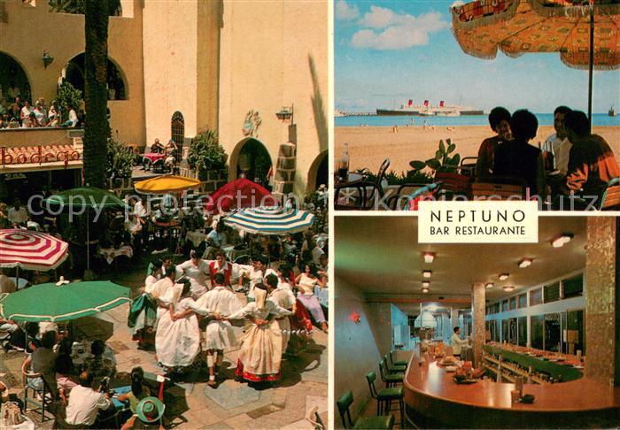 Las Palmas Gran Canaria Bar Restaurante Neptuno Playa Alcaravaneras