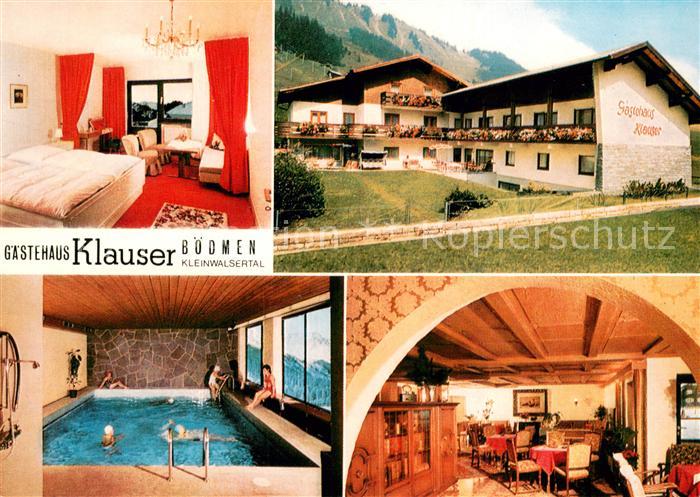 Boedmen Gaestehaus Klauser Hallenbad Gaststube