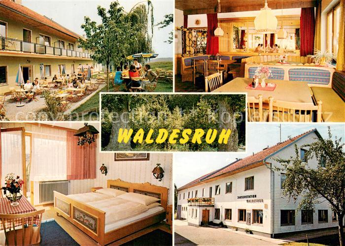 Gallspach Jausenstation Waldesruh Gaststube Terrasse Zimmer
