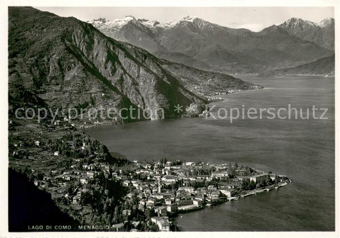 Menaggio Lago di Como Fliegeraufnahme