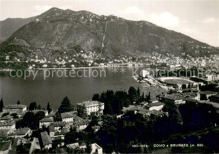 Como Lago di Como mit Brunate