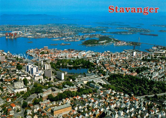 Stavanger Fliegeraufnahme