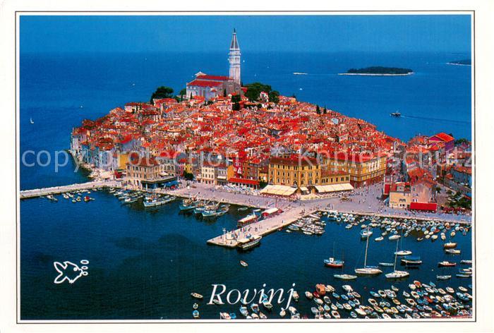 Rovinj Rovigno Istrien Fliegeraufnahme