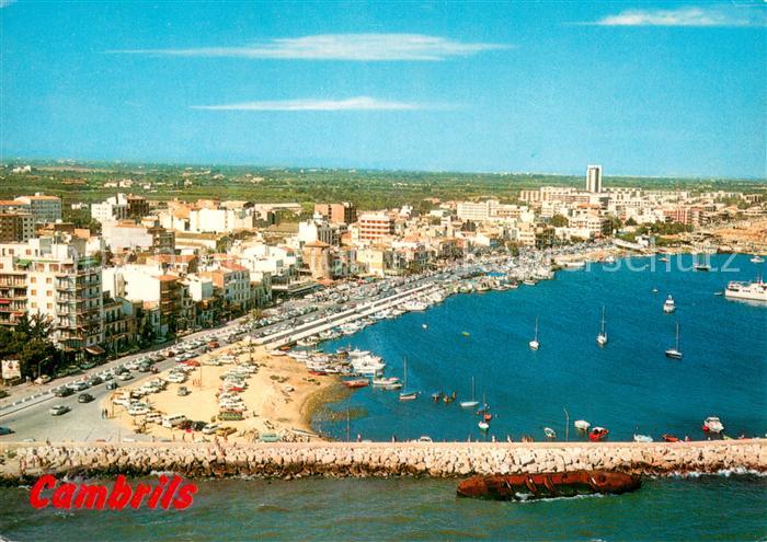Cambrils El Puerto Fliegeraufnahme