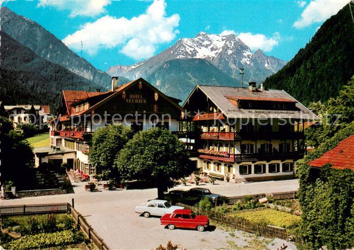 Mayrhofen Zillertal Hotel Neuhaus mit Gruenberg