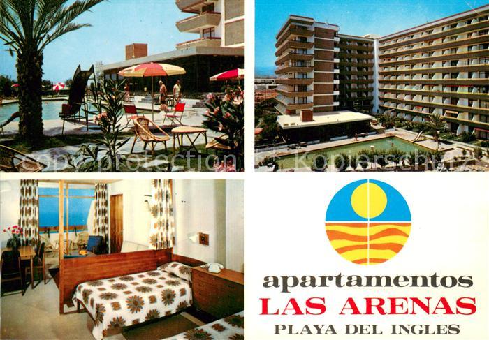 Playa del Ingles Apartamentos Las Arenas Pool Zimmer