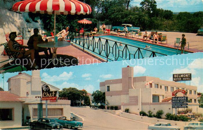 Dallas Texas Belmont Motor Hotel Pool