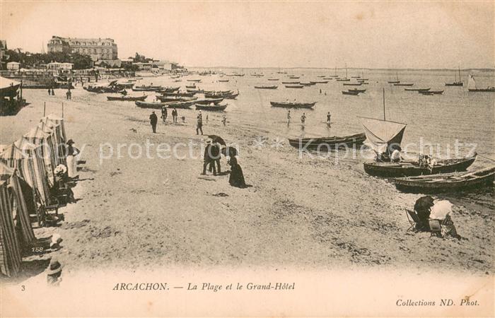Arcachon 33 La Plage et Grand Hotel