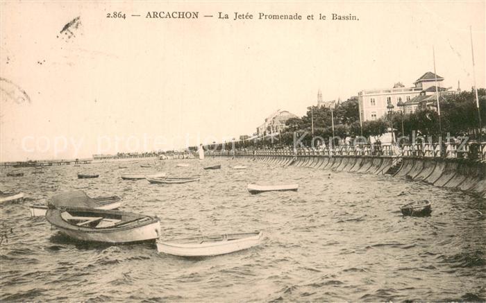 Arcachon 33 La Jetee Promenade et le Bassin