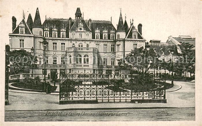 Arcachon 33 Le Casino Ancien Chateau de Ganne