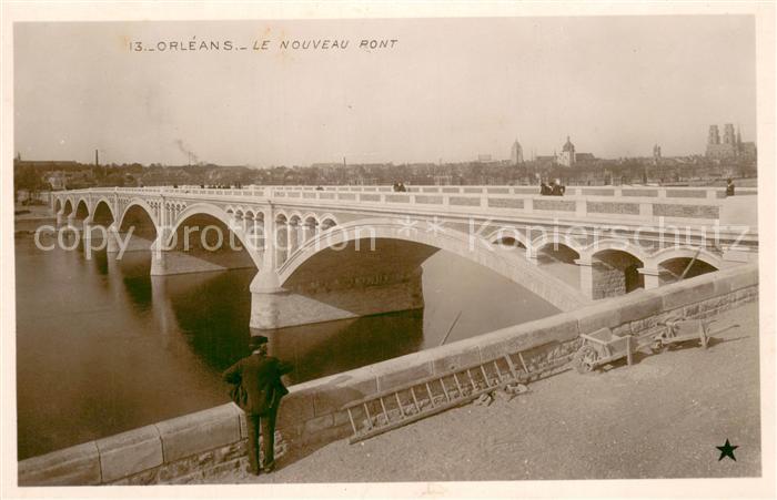 Orleans Loiret Le nouveau pont