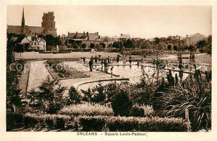 Orleans Loiret Square Louis Pasteur