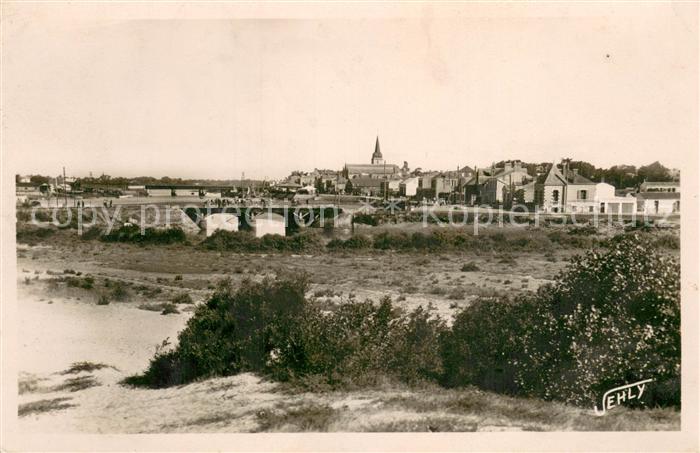 Saint-Gilles-sur-Vie Vendee Panorama pris des Dunes
