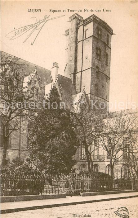 Dijon 21 Square et Tour du Palais des Ducs