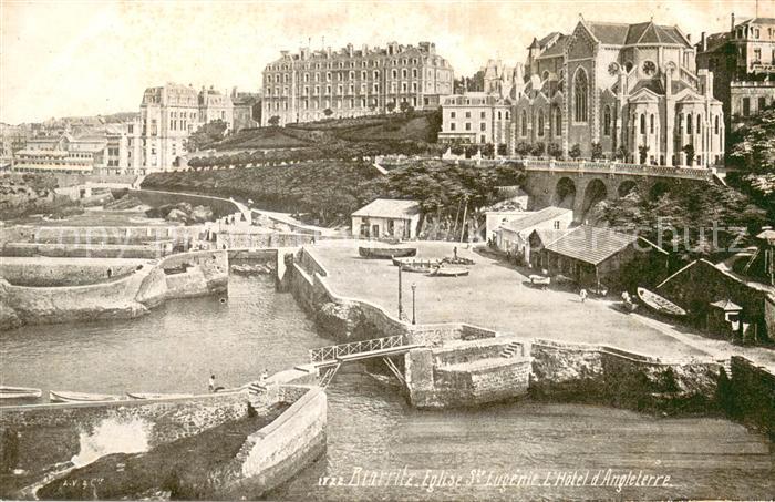 Biarritz Pyrenees Atlantiques Saint Eugenie L’Hotel d Angleterre
