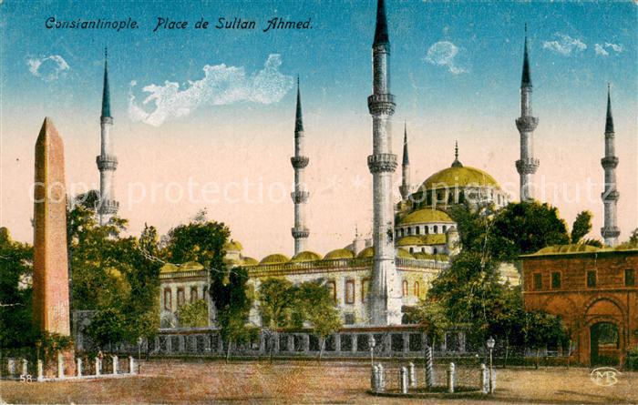 Constantinople Place de Sultan Ahmed