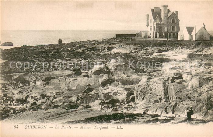 Quiberon Morbihan La Pointe Maison Turpaud