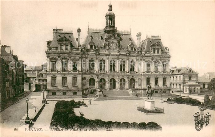 Vannes 56 Hotel de Ville et la Place