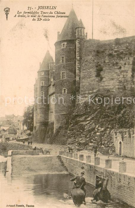 Josselin Le formidables Tours du Chateau