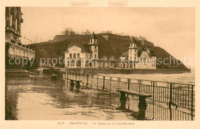 Granville Manche Le Casino et le Plat Gousset
