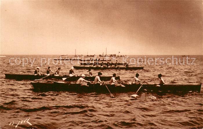 Arcachon 33 Les regates a l'aviron