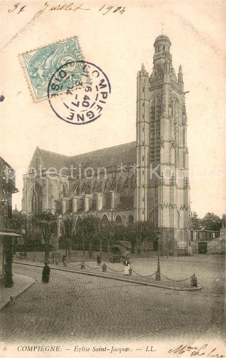 Compiegne 60 Eglise Saint Jacques